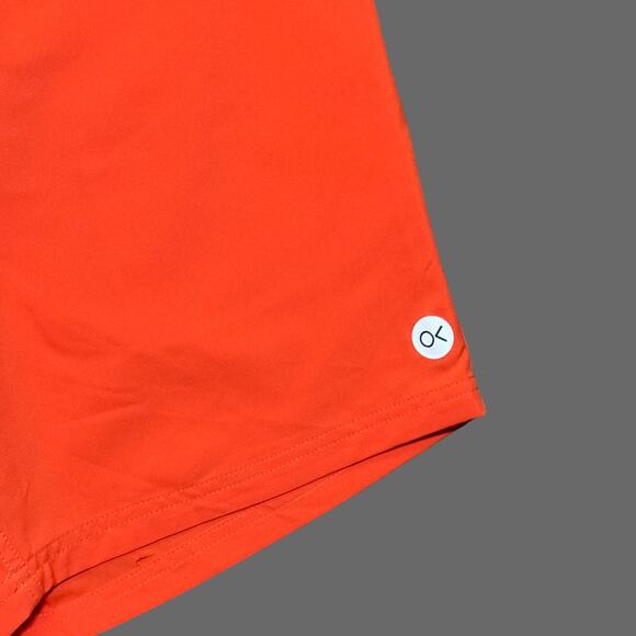 Outerknown Nomadic Volley Shorts Orange Size M NWT 1810032 - Picture 2 of 7
